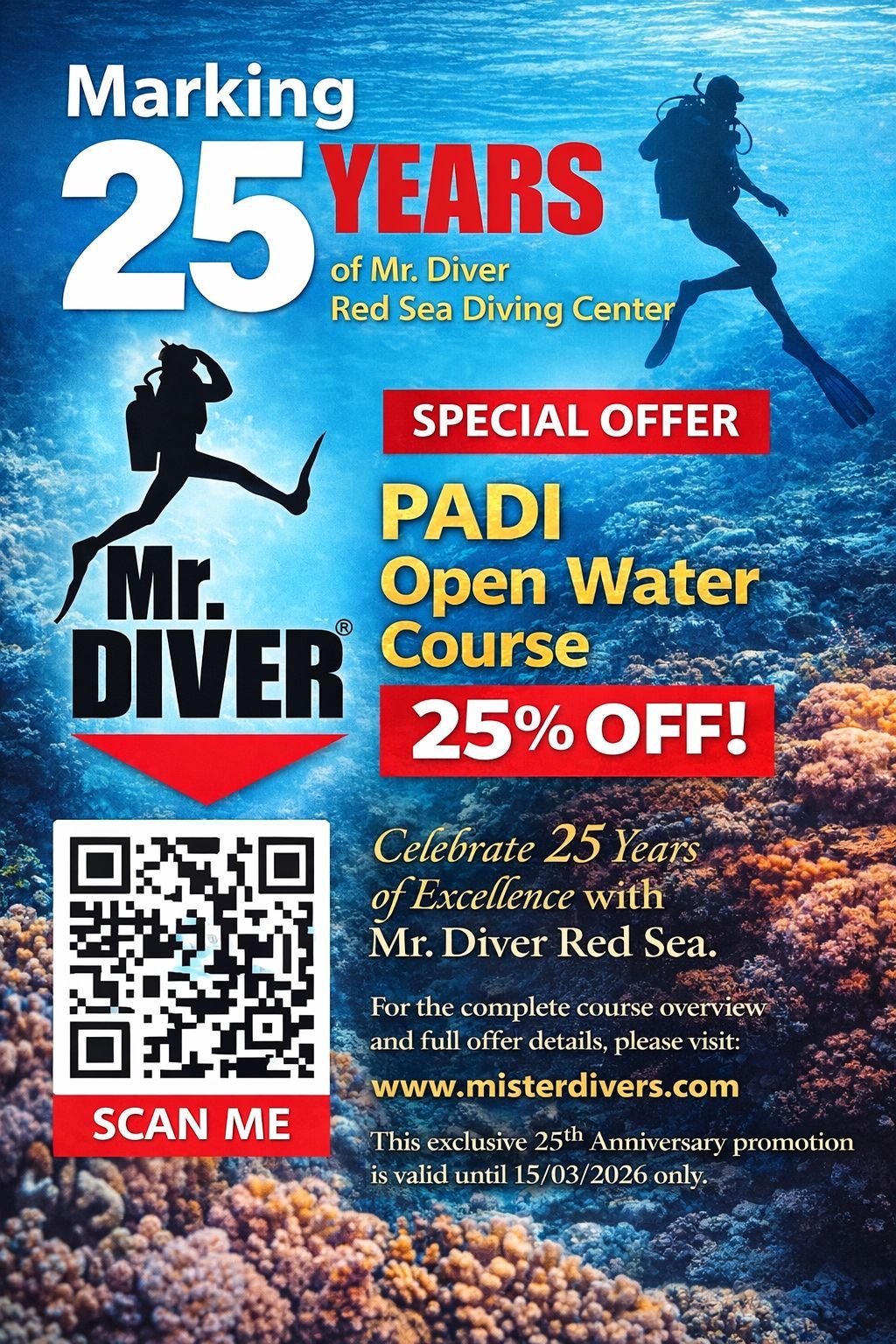 25 years of Mr. Diver 🎉 Celebrating 25 Years of Excellence! 🎉 - Image 1